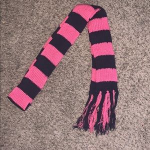 *Pink & Navy Blue Scarf*